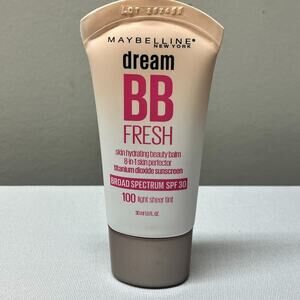Maybelline Dream Fresh 8 in 1 Skin Perfector BB Cream, Light Sheer, 1 fl oz New